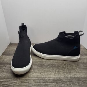 Vessi Uptown Chelsea Waterproof Black Sneaker Boots Sz 7.5